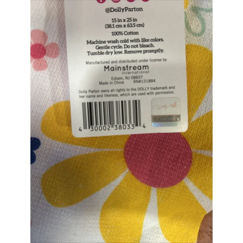 Dolly Parton Summer 2026 Collection Kitchen Towel & Dish Cloth Set